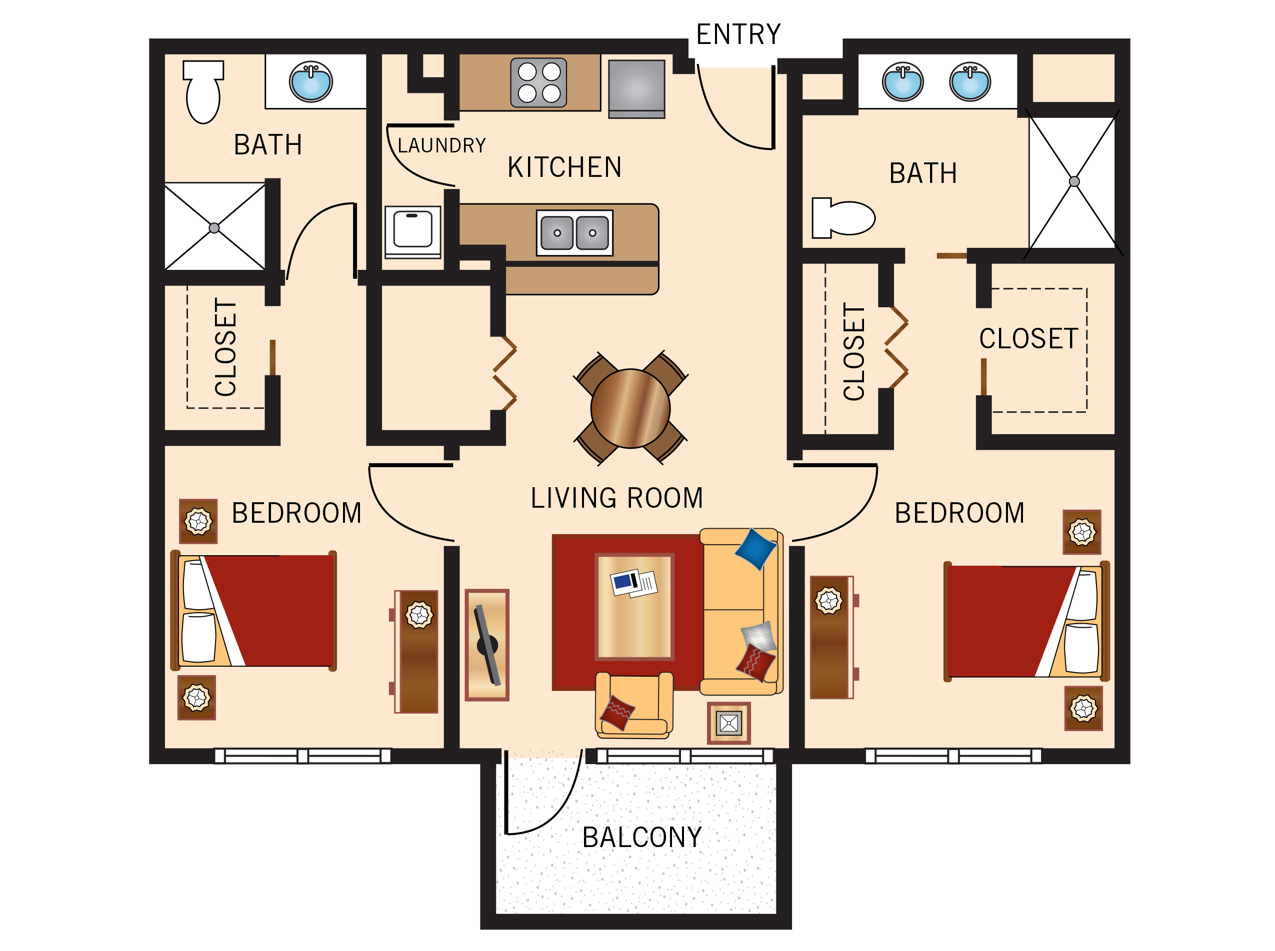 The Osprey floor plan