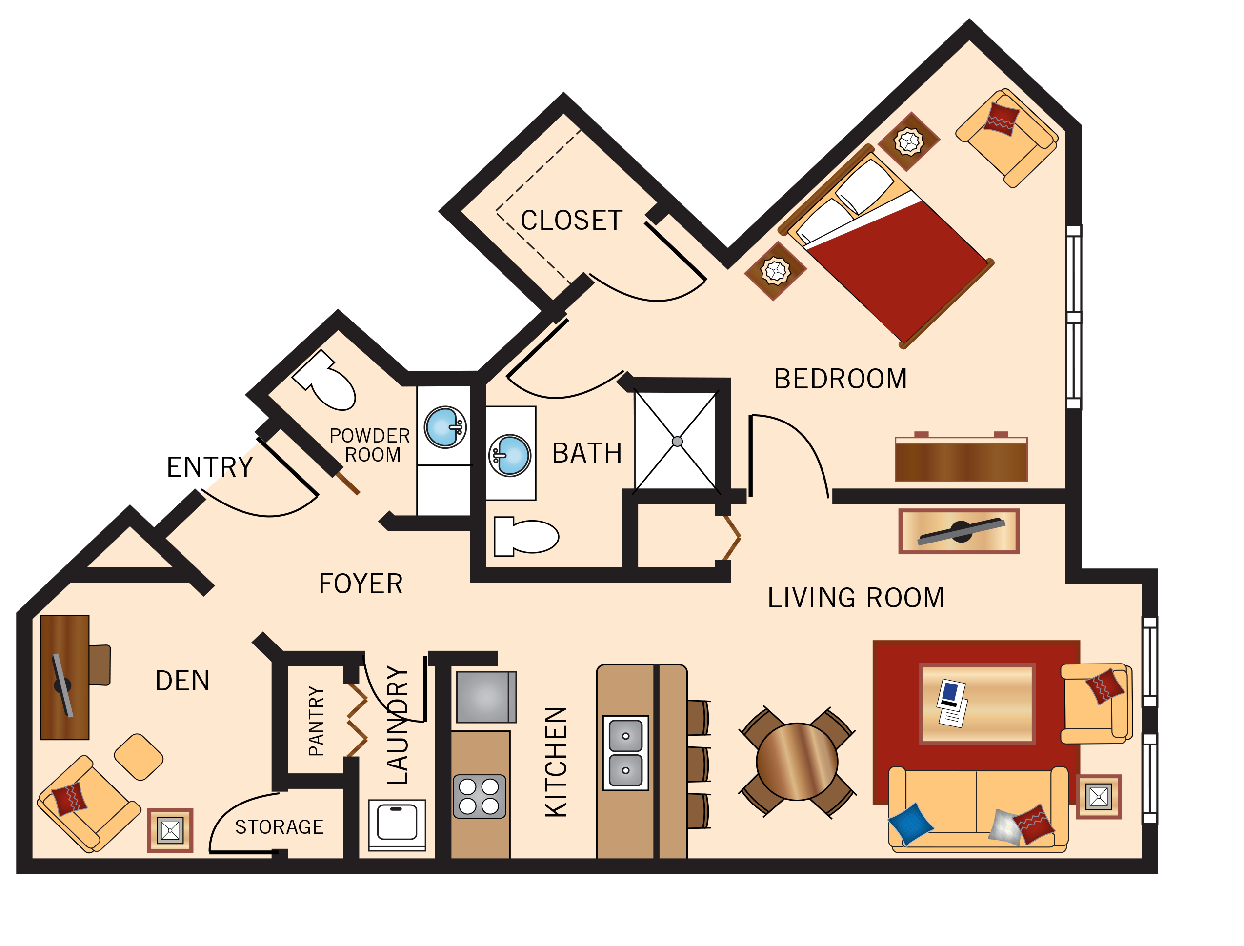 The Pelican floor plan