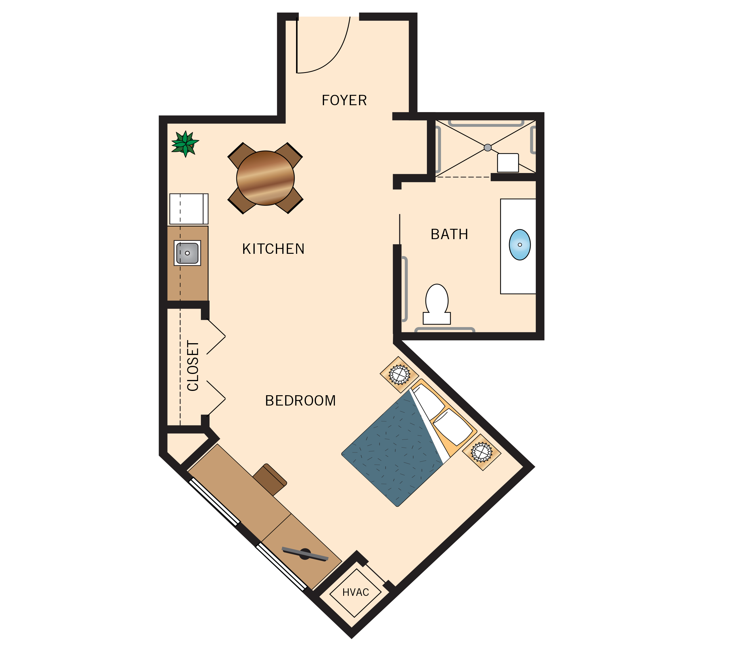 The Dunlin floor plan