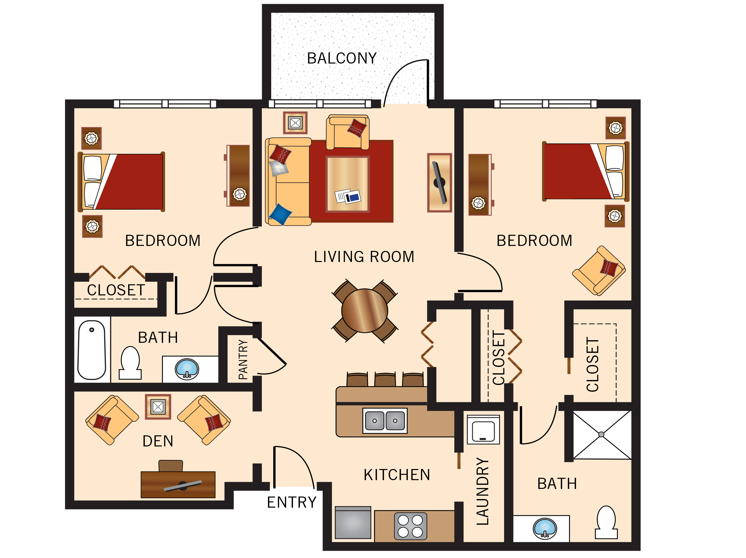 The Kingfisher floor plan